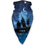 AEMAPE Howl's Moving Castle Face Cover Shield Neck Warmer Neck Scarf Multifunctional Headband Headwear Headwrap Balaclava Mouth Shields Unisex Breathable Reusable Anti Dust-V8