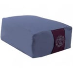 Med. Cushion/ Yoga  Bolster 5Th Chakra Blue -- 38X28X15 Cm