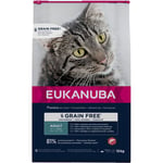 Eukanuba Euk Cat Adult Grainfree Salmon 10 Kg