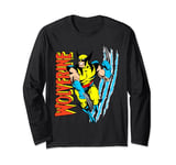 Marvel X-Men Wolverine Vintage Claw Slice Manche Longue