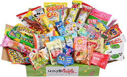 30 Japanese Snacks & Candy Box Dagashi Sweets Chips Gum included in the Box