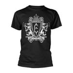 EMPEROR - CREST 2 BLACK T-Shirt, Front & Back Print X-Large