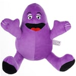 28cm The Grimace Shake Plysch Leksak Cartoon Spel Figur Docka Mjuk Plysch Djur Grimace Leksak Stor Födelsedag Jul Present