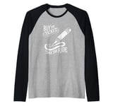 Buy the Ticket, Take the Ride - Writer's Artist Poet Pencil Raglan Baseball Tee