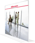 Office Depot Skyltställ A4L T-fot transparent