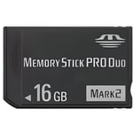 Carte Mémoire (MEMORY STICK) PRO DUO 16 Go Compatible PSP