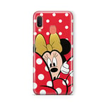 ERT GROUP Disney Coque de Protection pour téléphone Portable Minnie 015 Samsung A20e