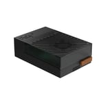 Argon Poly+ 5 Case til Raspberry Pi 5 Sort Med THRML 30mm Active Cooler