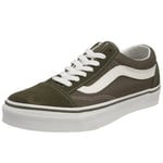 Vans Unisex Old Skool Low-Top Sneakers, Grape Leaf True White, 12 UK