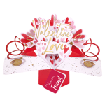 To My Valentine To A Special Friend Pop Up Card 3D Greeting Cards