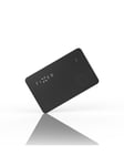FIXED Tag Card Tracker for Apple Find My Black