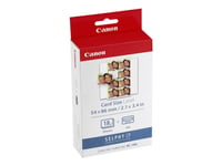 Canon KC-18IL - 17.3 x 22 mm bläckpatron/papperssats - för Canon SELPHY CP1000, CP1200, CP1300, CP1500, CP530, CP790, CP800, CP820, CP900, CP910