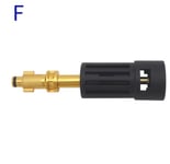 Adaptateur de connecteur de nettoyeur haute pression pour AR allergique,Interskol,Lavor,Bosche,HPiedmont,M22 Lance Wand vers Karcher,adaptateur femelle pour odorà eau - Type F