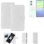 phone Case Wallet Case for Vivo Y36c Mobile phone protection white