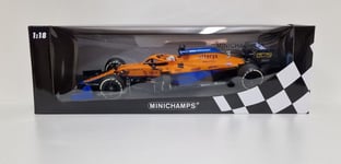 MINICHAMPS 1:18 Modèle Auto F1 Mclaren Mercedes D.Ricciardo Winner Monza 2021