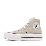 Converse Baskets Chuck 70 Hi Unisexes (Dunescape/Egret/Black, 6M/8W), Beige, 8 femme/39 Homme, Beige, 6 UK Men/ 5.5 UK Women