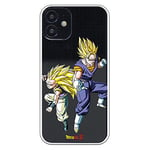 Personalaizer Dragon Ball Z Gotenks and Vegito iPhone 12 Mini Case white