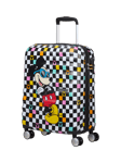 American Tourister Disney Wavebreaker 55cm 4-Wheel Spinner Cabin Case, Mickey Check