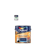 Dulux Quick Dry Eggshell Paint, 750 ml (Pure Brilliant White) Easycare Washable and Tough Matt (Sapphire Salute)