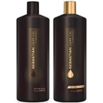 Sebastian Professional Dark Oil Shampoo and Conditioner Super Size Regime Bundle