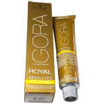 Schwarzkopf Igora Royal Hair Dye 6-07 Dark Blonde Natural Copper Age Blend