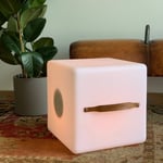 Nikki Amsterdam - The.Cube - LED flerfärgslampa med inbyggd Bluetooth-högtalare