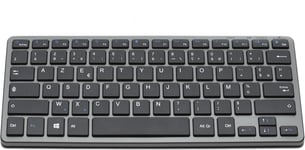 Clavier sans Fil Bluetooth,Mini Clavier Azerty Français,Clavier Léger Silencieux,Clavier Bluetooth 90h D'autonomie,Rechargeable USB C,14 Raccourcis Multimédias,Noir,New