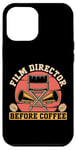 iPhone 12 Pro Max Film Director Before Video Editor Coffee Lover Film Director Case