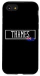 Coque pour iPhone SE (2020) / 7 / 8 Thames New Zealand Souvenir Aotearoa Femmes Hommes Voyage NZ