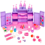 Little Fairy Princess Cosmetic Castle - Girls Make-up Playset