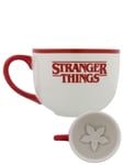 Stranger Things Tasse Demogorgon Shaped Blanc