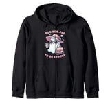 Cute Halloween Pink Boo Jee Ghost Girl Women Boujee Spooky Zip Hoodie