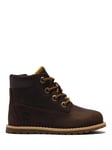 Timberland Kids' Pokey Pine Boots, Dark Brown