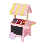 Olivia's Little World Doll Wooden Role Play Pastry Cart | Dolls Accessories TD-12879A