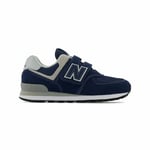 Sportskor för barn New Balance 574 Core Hook Loop Svart - 32