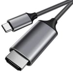 Câble adaptateur USB-C TYPE-C 3.1 vers HDMI MHL 4K 2M,JL1919