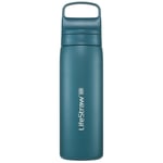 LifeStraw Go Series Stainless Steel, 500ml, Laguna Teal