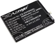 Kompatibelt med Huawei FLA-L22, 3.82V, 4000 mAh