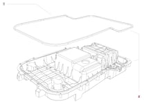 Coque Inférieur Original Bluebird Robot Tondeuse Navimow AB.50.0016.69