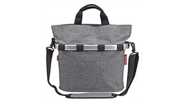 KlickFix Panier à vélo Ovale S Stuurtas Unisexe, Twist Silver