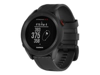 Garmin Approach S12 - Svart - Sportklocka Med Rem - Silikon - Handledsstorlek: 125-202 Mm - Monokrom - 125 Mb - Bluetooth - 34.1 G