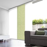 MADECOSTORE Panneau Japonais Tamisant Paille Tissée - Vert fougère - L60 x H300cm