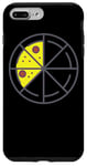 iPhone 7 Plus/8 Plus Pizza 3 Slices Cheese Pepperoni Funny Geometric Food Retro Case