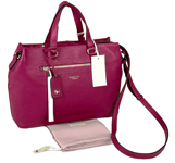 Radley Cross Body Bag Shoulder Bag Multiway PICKWICK Medium Dark Pink Leather