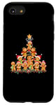 Coque pour iPhone SE (2020) / 7 / 8 Jolly Gingerbread Christmas Tree Tee Gingerbread T-shirt pour femme