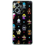 ERT GROUP mobile phone case for Xiaomi REDMI NOTE 12 4G original and officially Licensed Disney pattern Disney Villains 007 optimally adapted to the shape of the mobile phone, case made of TPU