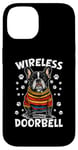 Coque pour iPhone 14 Sonnette de porte sans fil de race de chien bouledogue français frechie