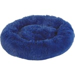 Zolux - Coussin Noé ø 70 cm bleu a poils longs pour chiens