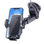 Josnown Support Telephone Voiture, Universel Tableau Bord Porte Telephone Voiture, Rotation 360° Réglable Support (Noir)