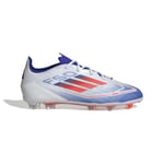 adidas F50 Pro FG Advancement - Vit/Röd/Lucid Blue Barn ['Gräs (FG)'] adult IF1361